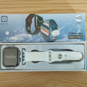 Đồng hồ thông mình Viền thép sạc không dây chống nước tuyệt đối