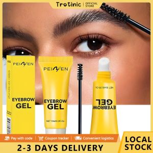 Trotinic Eyebrow Setting Gel Quick-drying Waterproof Eyebrow Shaping Glue with Eyebrow Brush 3D Eyebrow Styling Eyebrow Makeup