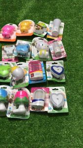 Đèn ngủ cảm ứng thông minh cắm điện đèn ngủ led công tắc đẹp cute dễ thương màu xanh vàng trắng hồng nhiều hình
