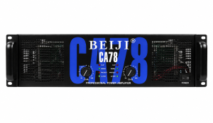 BEIJI CA78 high-power professional amplifier two-channel 8 ohm 1900 watt 3U audio amplifier pure copper