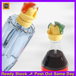 2 In 1 Water Bottle Straw Cap Anti-Choke Portable Reusable Spill-Proof Juice Bottle Twist Cover Cap Kid Drink
