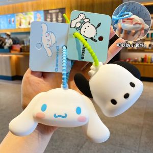 Kawaii sanrio cinnamoroll kuromi my melody Ví silicone Đựng Tiền Xu Chống Thấm Nước Có Móc Khóa Hoạt Hình Dễ Thương Cho Học Sinh