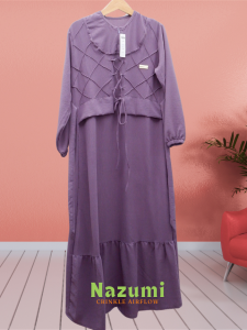 Geka Collection - Gamis NAZUMI Dress Muslim Crinkle Premium