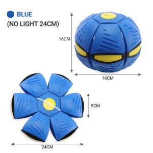 GYMPRO Outdoor Sport Training Ball LED Flying UFO Flat Throw Disc Ball With LED Light Decompres Flat Throw Saucer Ball Toy Kid Outdoor Garden Basketball Game Lkcomo Throw UFO Disc balls