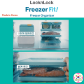 LocknLock Freezer Fit Freezer Organization Container Food container Food storage Refrigerator organization Lock&Lock Lock and Lock Gift. 