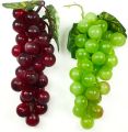 Artificial Fake Fruit, 8 Pcs Faux Fruit Centerpieces Dining Table Decorative, Lifelike Fruits Set Contain Fake, Grape, Orange, Pear for Home Kitchen Décor. 