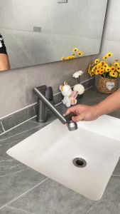 Intelligent Sensor Faucet Splashproof gear Explosionproof handwashing device Nonslip Swivel faucet Bathroom faucet Kitchen basin sink faucet First gear AdultsFast shipping