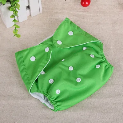 FY Popok Kain Bayi Kancing Warna Polos Cloth Clodi Diaper Dapat Dicuci Reusable
