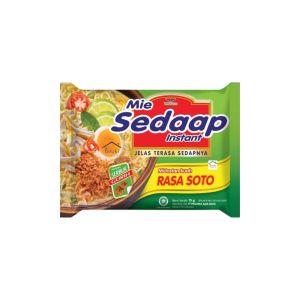 Mie Sedaap Kuah Rasa Soto Lengkap dengan Serbuk Koya Gurih