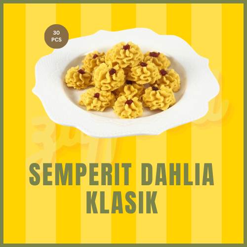 (Raya Special) Semperit Dahlia Cookies Kuih Raya 2024 Fresh Homemade