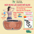 Máy rung toàn thân chính hãng Zlife Việt Nam, Máy giảm cân massage rung toàn thân, giảm mỡ bụng hiệu tại nhà tặng kèm dây kéo tập gym. 