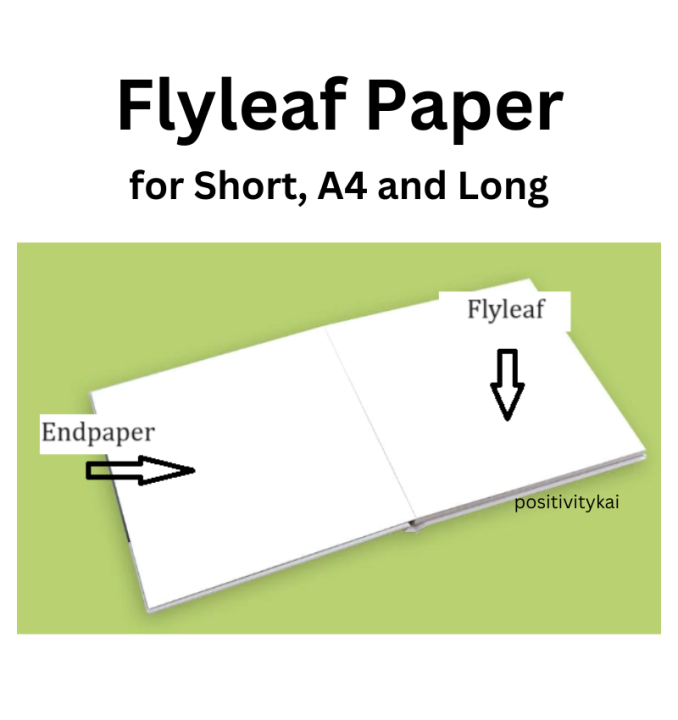 Durable Multi-Size Flyleaf Paper for Book Binding 110 GSM | Lazada PH
