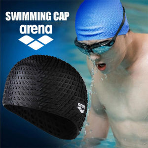 Nón bơi thi đấu silicone cao cấp co giãn tốt dành cho tóc dài