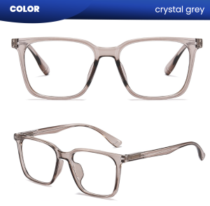 IOOI Eyewear -  Kacamata Fashion Kotak Plastik Anti Radiasi Blueray Photocromic Pria Wanita 5003