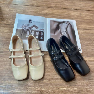 Giày búp bê nữ hai quai ngang FAROSA -H51 giày nữ đế dẻo chất da mềm cực êm chân