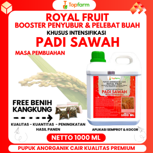 Pupuk Topfarm / Pupuk Padi Masa Pembuahan / Pupuk Pelebat Buah Padi / Pupuk Padi Sawah / Pupuk Pembuahan Padi Sawah / Pupuk Semprot Tanaman Padi / Pupuk Padi Masa Generatif