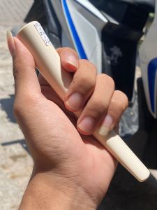 once pipa gg asli lokal panjang 15cm bulat lengkung besar tebal