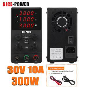 NICE-POWER 30V 10A LED Display Adjustable Switching Regulator DC Power Supply Laptop Repair Rework 220v LAB DC Power Supply SPS3010