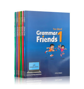 6 Books Grade 1-6 Oxford Grammar Friends In English For Kids Learn English Reading Picture Book Primary School Workbook Textbook