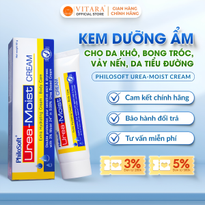 Kem dưỡng ẩm PHILOSOFT UREA-MOIST CREAM cho da bị vảy nến chàm khô da 60g