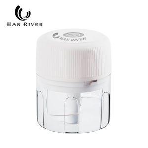 HAN RIVER Mini Chopper Blender 250ml Penggiling Bumbu Dapur Portable Penumbuk bawang putih - GARANSI RESMI HRSR01