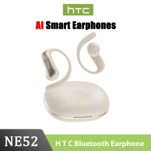 HTC NE52 Tai Nghe AI Phiên Dịch bluetooth 6.0 IPX5 âm thanh qua xương tai chống thấm mồ hôi tốt Hợp Thoại Chỉ giảm tiếng ồn Có micro