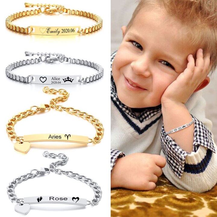 Little girl clearance bracelet personalized