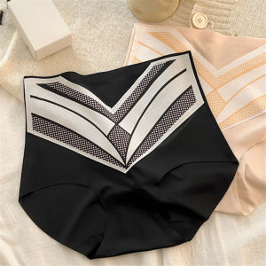 【2 ~ 3 วันการจัดส่ง】สามเหลี่ยมง่ายเอวสูงชุดชั้นในสตรีสามเหลี่ยมกางเกงแน่นกางเกงในผู้หญิงกางเกงในไร้ขอบ