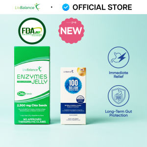 LivBalance Gut Health Duo (1 Box Each): Complete Gut Support & Enhances Immunity
