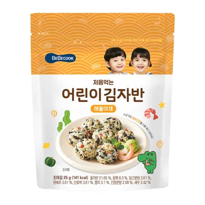 BebeCook My First Sun-Dried Seaweed Mix (Seafood And Vegetable) 25G