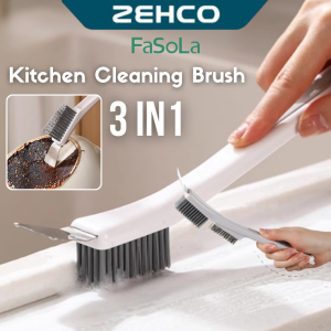FaSoLa 3 In 1 Kitchen Cleaning Tool Tile Gap Bristle Brush Floor Gap Cleaning Brushes Berus Lantai Berus Dapur 厨房清洁刷缝隙刷子