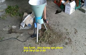 Máy Bằm xắt các loại rau bèo ở nhiều mức độ nhỏ nhuyễn khác nhau