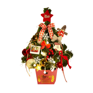 45CM/Mini Christmas Tree/Mini Xmas Tree Mini Table DIY Christmas Tree For Home Decoration