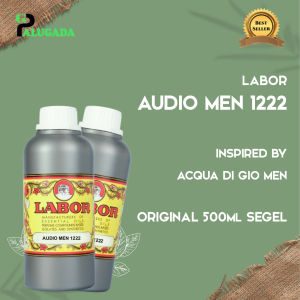 Bibit Parfum Murni AUDIO MEN 1222 | AQUA DI GIO MEN LABOR 500ml SEGEL