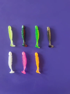 Paddle Tail Swimbaits Lures T Tail Soft Baits Sinking Fishing Lures Artificial Wobbler for Saltwater Enduring