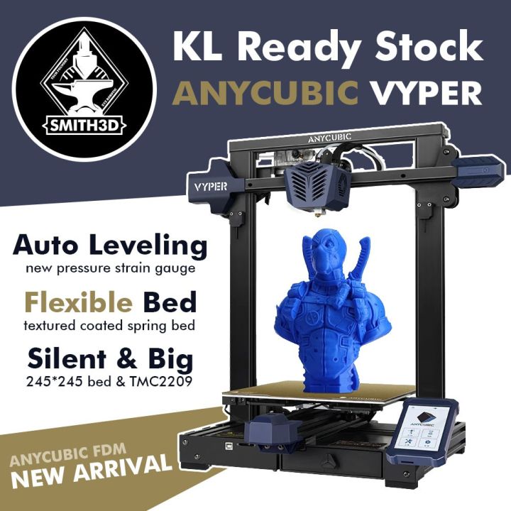 ANYCUBIC Vyper 3D Printer, Auto Leveling Upgrade Fast FDM Printer