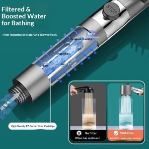 Seastina  ống vòi hoa sen áp suất cao với thiết kế bằng thép không gỉ linh hoạt cho dòng nước mạnh mẽ và độ bền