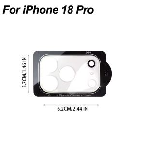 9H Full Coverage Camera Lens Protector For iPhone 18 Pro Max Duo Clear Tempered Glass Protective Film Cover For iPhone Duo