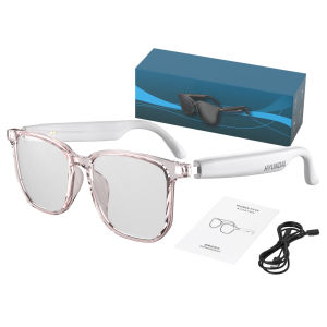 SG【ReadyStock】Multilingual AI Smart Glasses Live Translation Bluetooth Calls in One Device Integrated Bluetooth headset for driving and cycling use