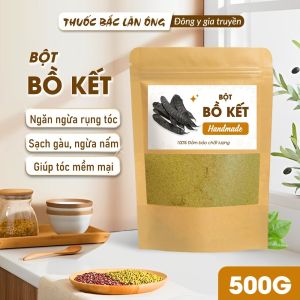 500g Bột bồ kết đã rang thơm nghiền nhỏ ( Bồ kết khô giúp tóc chắc khỏe)