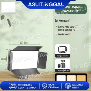 TNW Lampu Foto 11INCH Tripiod + LED Video Light / Lampu Fotografi Live Streaming Vlogging Tripod Ringlight Besar