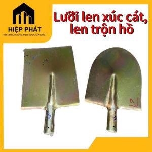 LƯỠI LEN XÚC CÁT ĐÁ - LEN TRỘN VỮA - LEN TRỘN HỒ Xẻng Xúc Đất _Xúc Cát (2loại ) Vuông _ Tròn hàng Đẹp cao cấp
