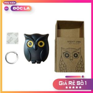 Móc Treo Chìa Khóa Gắn Tường Hình Chim Cú Mèo Kute