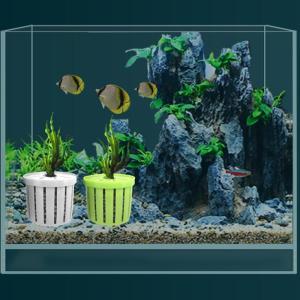 20PCS Water Anchoring System Basket Container For Freshwater Aquariums And Ornamental Fishtanks Landscape