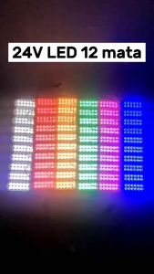 LOSERI PREMIUM Truck/Lori 9LEDs Side Light 12-24V Car 3w Module super bright LED waterproof Aksesori