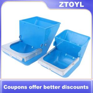 【ZTOYL】 1PC Rabbit Feed Box Hopper Rabbit Cage Rabbit Anti Pickling Feed Trough