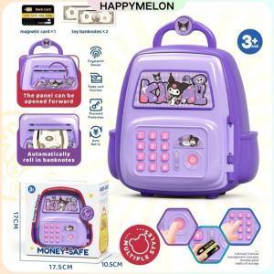 NEW Money Saving Box Piggy Bank for Kids Password Tabung Simpan Duit Fingerprint Unlock ATM Cartoon CoinBank Music Toys