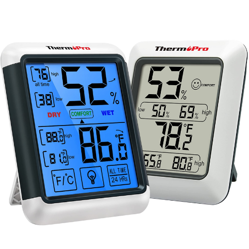 ThermoPro Digital Hygrometer Indoor Thermometer Room Thermometer and