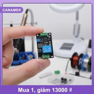 【CANAMEK】 Chậm trễ hẹn giờ Relay module có thể điều chỉnh tự khóa thời gian kiểm soát chuyển đổi cho tự động hóa điện tử tự động hóa và chiếu sáng dự án
