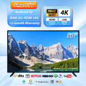 Expose ทีวี 55 นิ้ว 50 นิ้ว สมาร์ททีวี Smart TV Android TV โทรทัศน์ LED WiFi 4K HDR+ Youtube/Netfix